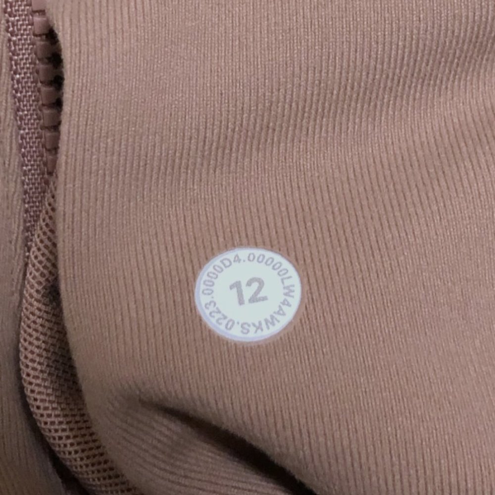 NWT Lululemon Define Jacket *Luon Twilight Rose - Picture 14 of 14